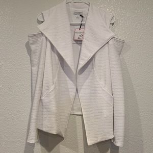 Jacket and Skirt white dress suite